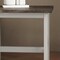 Flash Furniture Square 21.75 W, 21.75 L, Rubberwood (Parawood), Acacia Gray Top/Rustic White Frame LFS-4002-GRYWHT-GG - alternate 6
